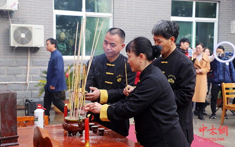 太极圣地•薪火传承——陈照森大师收徒仪式于陈家沟隆重举行