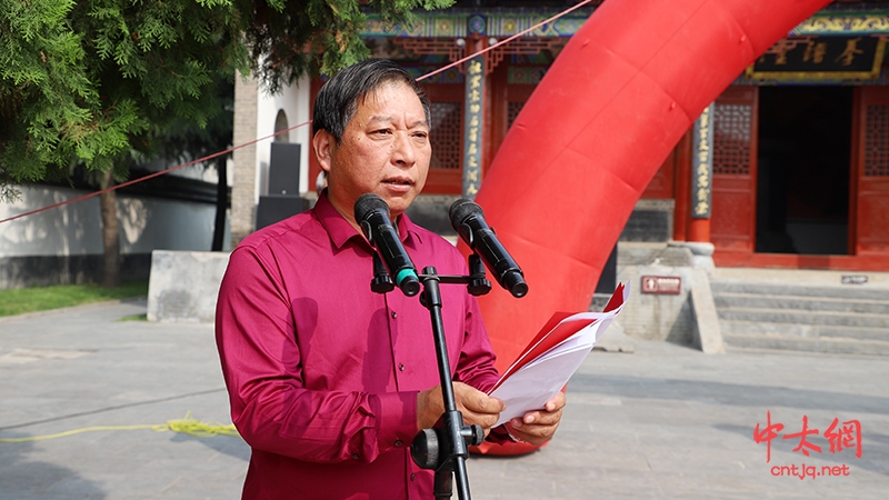 迎国庆 重传承｜太极拳名家陈炳收徒仪式于陈家沟祖祠隆重举行