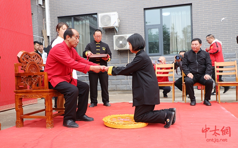 太极圣地•薪火传承——陈照森大师收徒仪式隆重举行