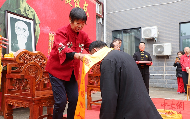 太极圣地•薪火传承——陈照森大师收徒仪式隆重举行