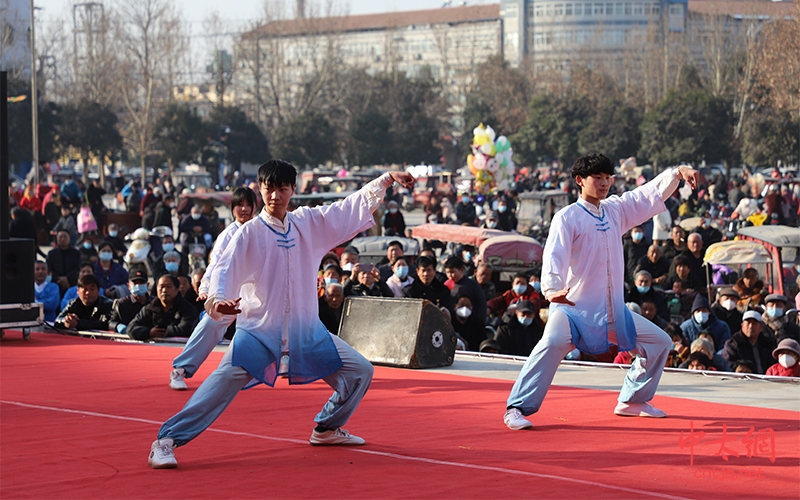 我们的中国梦 文化进万家——2023年新春焦作市武术太极拳展演活动圆满举行