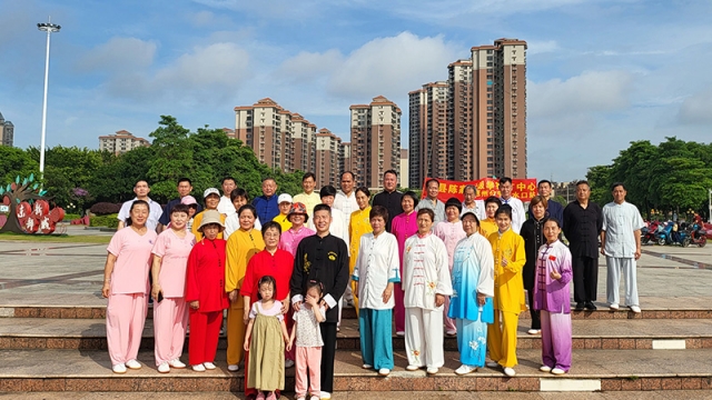 太极名师齐利忠广东惠州太极拳免费培训通知