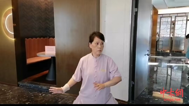 太极名家陈占成江苏传拳