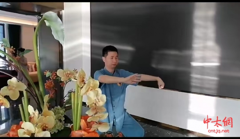 太极名家陈占成江苏传拳