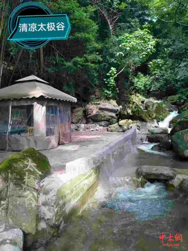 保定市陈式太极拳研究会会长张东海峨眉山“采石得玉”