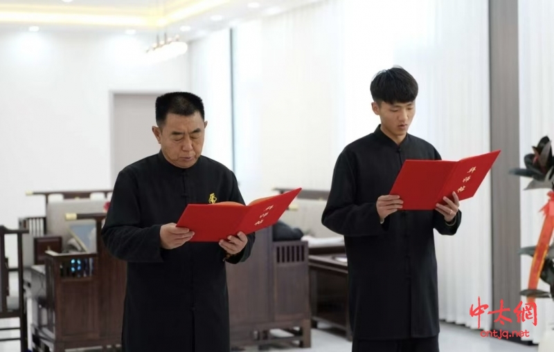 陈大虎老师喜收新徒